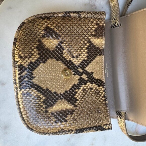 Saint Laurent Kaia Python Crossbody - Picture 14 of 16
